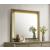 Dove Bedroom Set LED Bedroom Furniture with Wireless Charging & Gold Accents