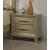 Dove Bedroom Set LED Bedroom Furniture with Wireless Charging & Gold Accents