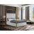 Jones Faux Leather King Size Canopy Bed