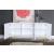 Collette 3-Door Sideboard with Stainless Steel Base