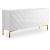Collette 3-Door Sideboard with Gold Stainless Steel Base