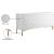 Collette 3-Door Sideboard with Stainless Steel Base