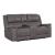 Palmer Power Reclining Loveseat with Console – Italian Leather