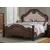 Nicole Panel Bed with Tufted Headboard
