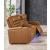 Luca Power Reclining Loveseat with Console & Multi LED Light