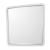 Dior Dresser Mirror White Wood Arched Bedroom Wall Mirror with Champagne Frame Trim
