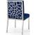 Opal Velvet Dining Chair with Chrome Stainless Steel Base