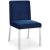 Opal Velvet Dining Chair with Chrome Stainless Steel Base