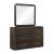 Blake Contemporary Framed Bedroom Mirror