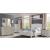 Fendi Canopy Bedroom Set Four-Poster with Nickel Accents