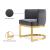 Gianna Velvet Dining Chair with Stainless Steel Base