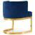 Gianna Velvet Dining Chair with Stainless Steel Base