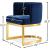 Gianna Velvet Dining Chair with Stainless Steel Base