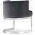 Gianna Velvet Dining Chair with Chrome Stainless Steel Base