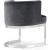 Gianna Velvet Dining Chair with Stainless Steel Base