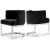 Gianna Velvet Dining Chair with Chrome Stainless Steel Base