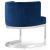 Gianna Velvet Dining Chair with Stainless Steel Base