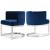 Gianna Velvet Dining Chair with Chrome Stainless Steel Base