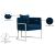 Pippa Velvet Accent Chair