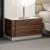 Lisbon Premium Glass Top Left Nightstand