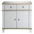 Osma 97432 Mirrored/Gold Cabinet/Console Table