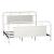 Vintage Series King Size Metal Bed