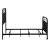 Vintage Series Full Size Metal Bed - Distressed Navy
