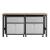 Fortress 3-Piece Textured Metal Garage Storage Set, Composition 4
