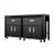 Fortress 3-Piece Textured Metal Garage Storage Set, Composition 4