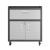 Fortress 3-Piece Textured Metal Garage Storage Set, Composition 4
