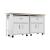 Fortress 3-Piece Textured Metal Garage Storage Set, Composition 4