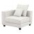 Apollo Luxury Linen Left Arm Sofa Chair