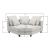 Apollo Luxury Linen Sofa Wedge