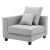 Apollo Luxury Linen Left Arm Sofa Chair