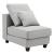 Apollo Luxury Linen Modular 3-Piece Sofa Set