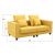 Apollo Luxury Linen Modular Loveseat Sofa