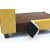 Apollo Luxury Linen Yellow 5-Piece Sectional Sofa Set