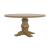 Florence Wood Round Pedestal Dining Table