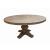 Florence Wood Round Pedestal Dining Table