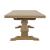Florence Wood Rectangular Double Pedestal Extendable Dining Table