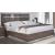 Platinum Legno Wood/LED Platform Bed, Queen Size