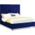 Candace Velvet Full Size Bed
