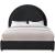 Milo Boucle Fabric King Size Bed