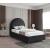 Milo Boucle Fabric Twin Size Bed