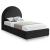 Milo Boucle Fabric Twin Size Bed