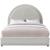 Milo Boucle Fabric King Size Bed