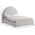 Milo Boucle Fabric King Size Bed