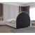 Milo Boucle Fabric Queen Size Bed