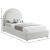 Milo Boucle Fabric Twin Size Bed