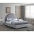 Milo Boucle Fabric King Size Bed